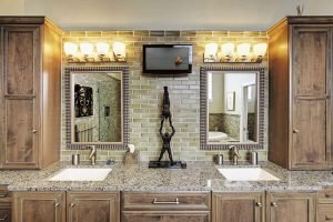 countertop installers bathroom countertop with vanity lighting